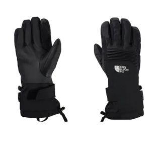 The North Face Men's Powdercloud FUTURELIGHT Leather Gloves Black NWT MSRP $100